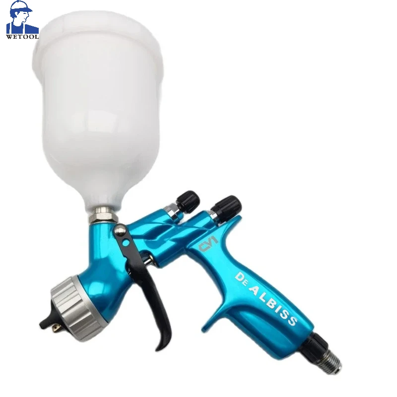 

CV1 High Efficiency Car Paint Gun 1.3mm Heat Treatment Nozzle Car Paint Spraying Tool LVLP Spray Guns