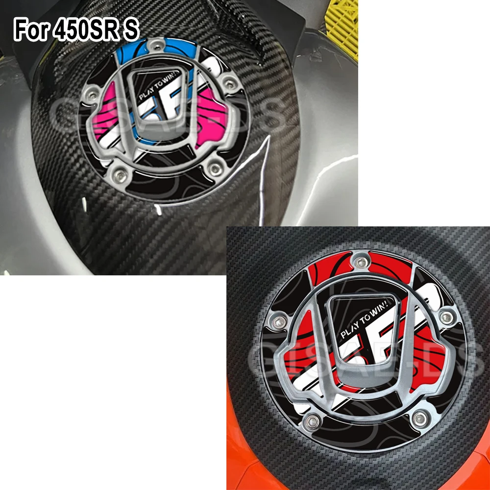 

For CFMOTO 450SR S 450 SR 450SRS 2023 2024 2025 Motorcycle Tank Pad Protector Sticker Decals Kit