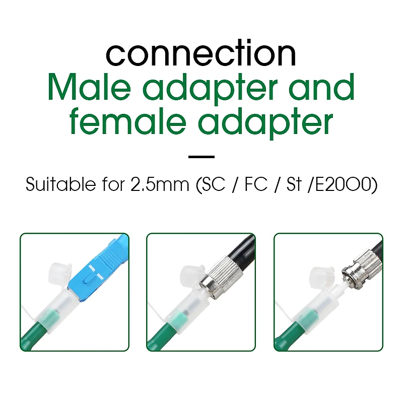 FTTH Optical Fiber Cleaning Pen Tool 2.5mm LC MU 1.25mm SC FC ST LC Connector Optical Smart Cleaner