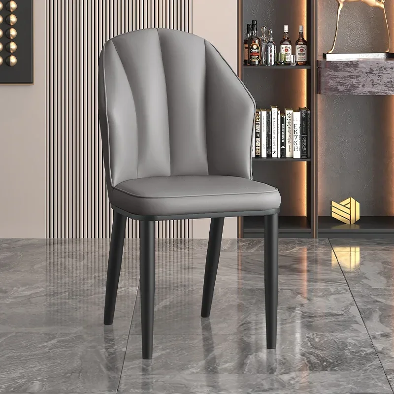 Living Room Feature Modern Luxury Kitchen Dining Chairs Nordic Office Dining Chairs Balcony Sillas Comedor Home Furniture SR50DC