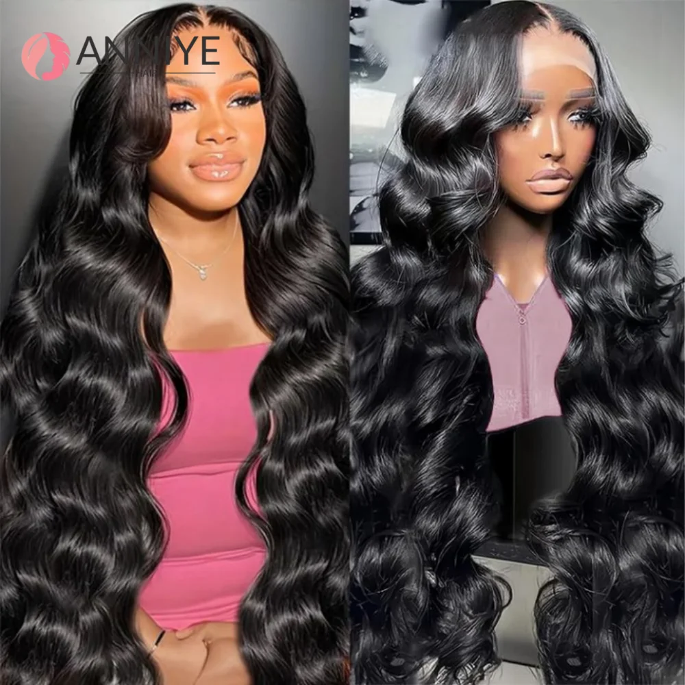 

200 Density 30 Inch 13x4 Transparent HD Lace Frontal Body Wave Wigs Human Hair 13x4 Lace Front Wig For Black Women Remy Wig