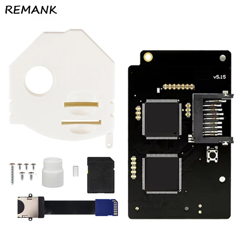 

Комплект REMANK 5 20 V5.20.5 для консоли DC, плата эмуляции оптического привода GDU DC VA1 для SEGA Dreamcast и комплект для установки удаленной карты