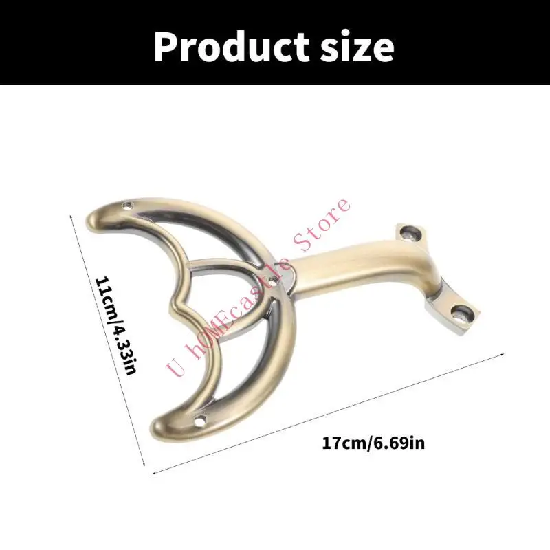 63HF Ceiling Fan Arm Support Bracket Metal Construction Enhances Airflows With Modern Aesthetic Appeal, Simple Installation