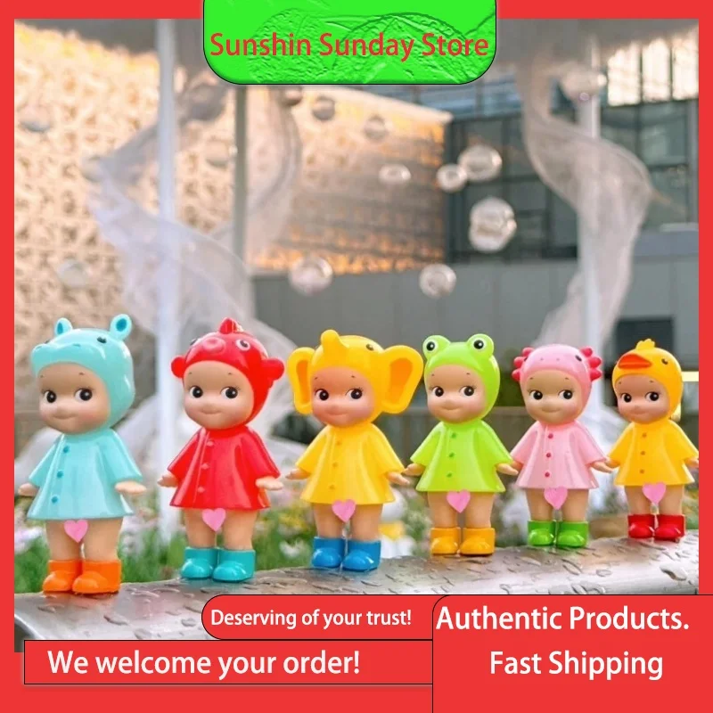 

Sonny Angel I Love Rainy Day Series слепая коробка мини-фигурка 2025 новые оригинальные коллекционные модели подарок-сюрприз на день рождения для девочек