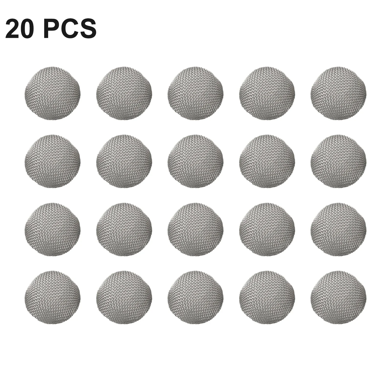 

20pcs Straight Metal Gauze Screen Filters Fits For Arizer Solo/ Air Glass Stems For Glass Stem Aroma Tubes High Quality