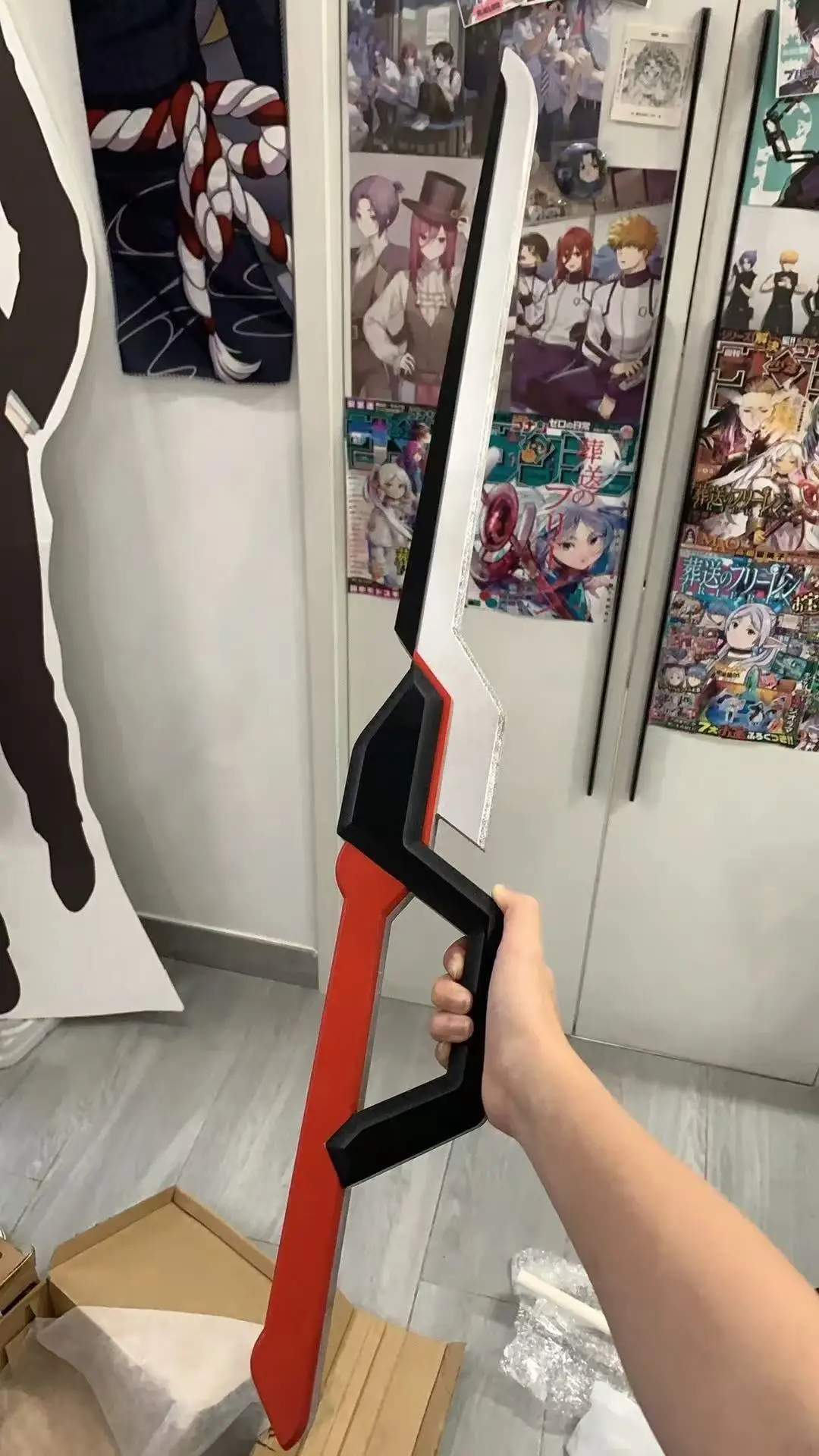 Lacus Virutus Cos Sword Weapons Anime Seraph of The End Cosplay Prop Model Halloween Christmas Party Costume Accessories