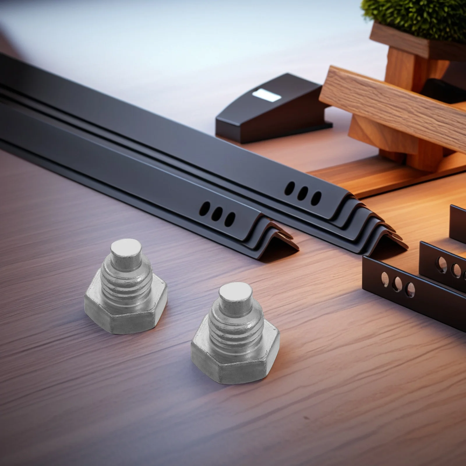 

5Pcs Hydraulic Floor Jack Handle Bolts Short Screw Rod Horizontal Fixed Replacement Parts Automotive Car Jacks Repair