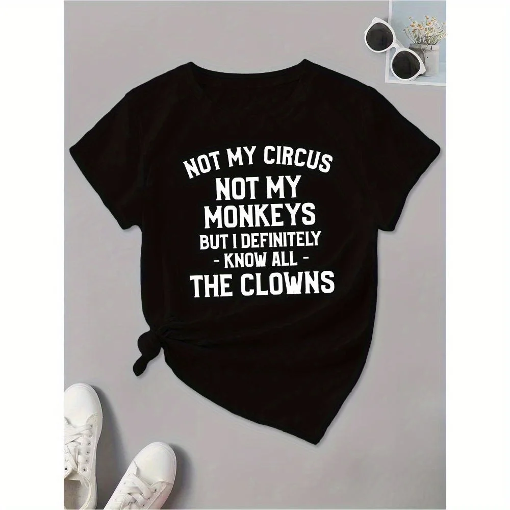 

NOT MY CIRCUS Women's Sports Short Sleeve T-Shirt