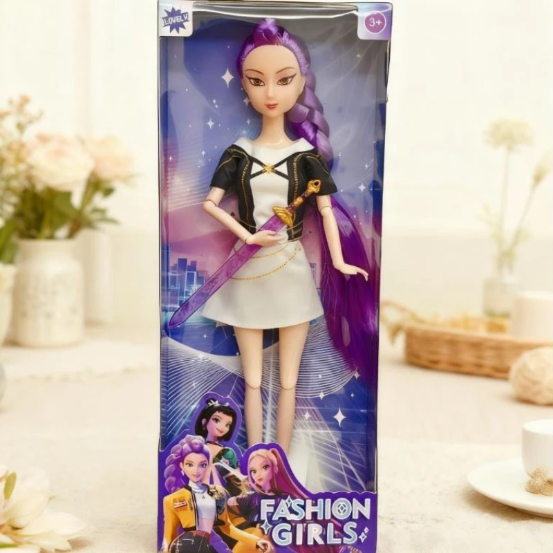 

Demon Hunting Witch Girl Group Figurines Shining Star Idol Complete Set KPOP Figures - Rumii, Mira, Zoe PVC Action Figure