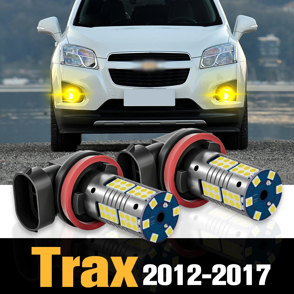 

2pcs Canbus LED Fog Light Lamp Accessories For Chevrolet Trax 2012-2017 2013 2014 2015 2016