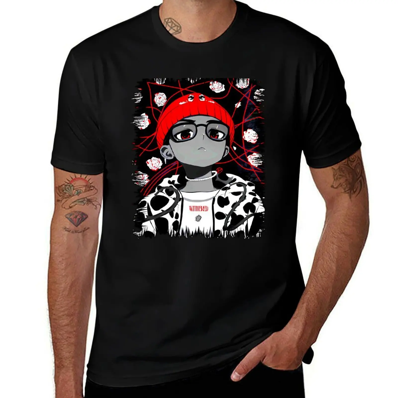 

d4vd T-Shirt Aesthetic clothing quick drying oversize t-shirts man Blouse outfits for men