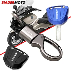 2023 Laser Logo Fit For BMW C650GT Universal All Year Round CNC Aluminum Key Case Key Cover Cap Motorcycle Accessories C650 GT