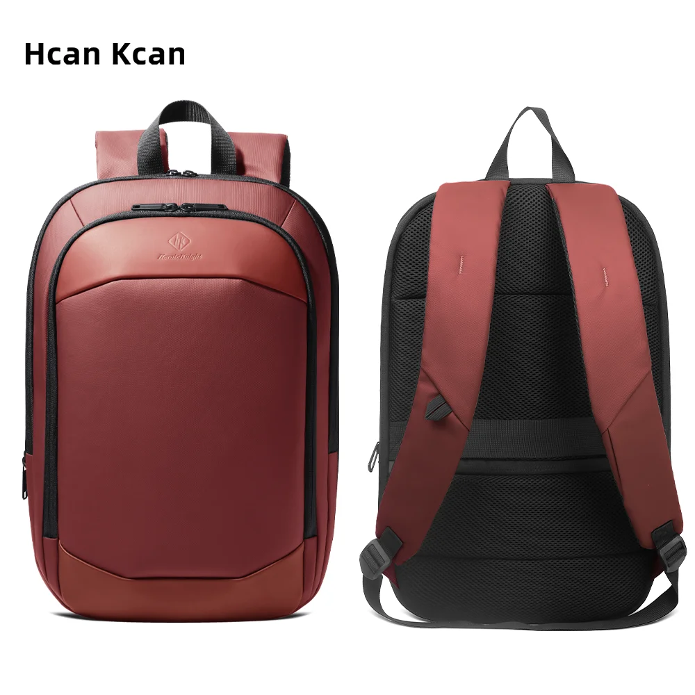 

HcanKcan Fashion Men's Backpack Lightweight Expandable Backpack for Men 17.3 Inch Laptop Travel Daypack with USB Port School Bag