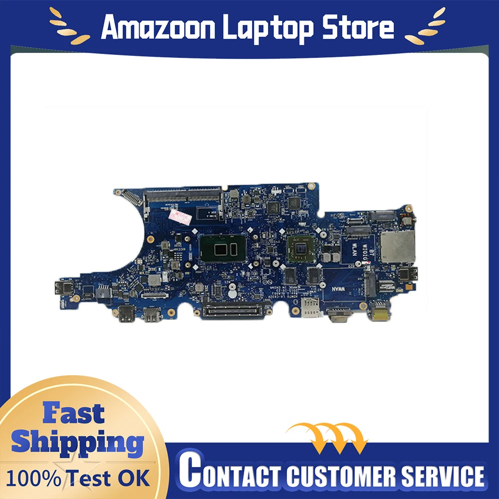 

For Dell Latitude E5270 Mainboard LA-C621P 0DV5YH 076R9T 0YM98P i3/i5 6th Motherboard Full Tested Inspiron 15 3573 LA-C632P