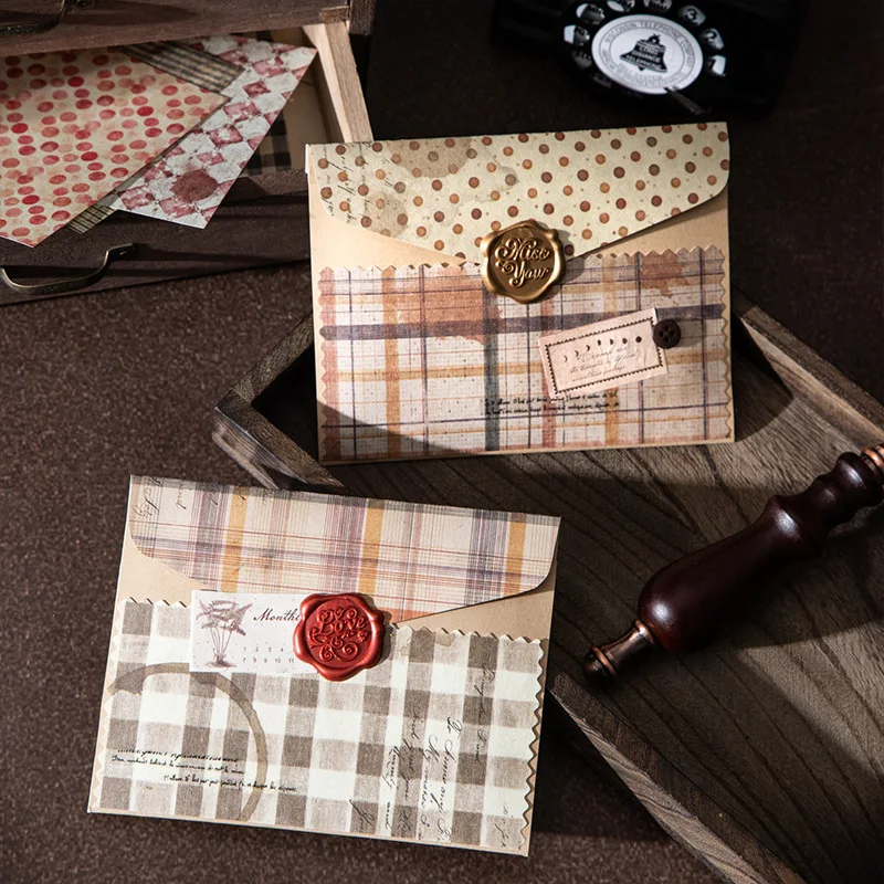 1er-Pack/2er-Pack Time Weave Serie Vintage-Texturpapier, einfache Notizblöcke in 6 Stilen für DIY-Projekte und Tagebücher