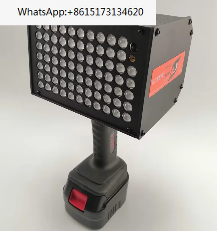 BST-333E high-power LED handheld stroboscope automatic tachometer large width stroboscope speed measurement printing