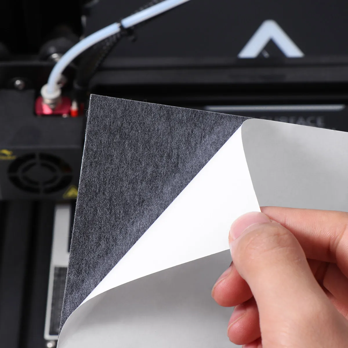 

5Pcs Premium 3D Printer Build Surface Sheets for Heatbed ABS Pla Petg Tpe Nylon Pc Adhesive Printing Build Plate Easy Peel Clean