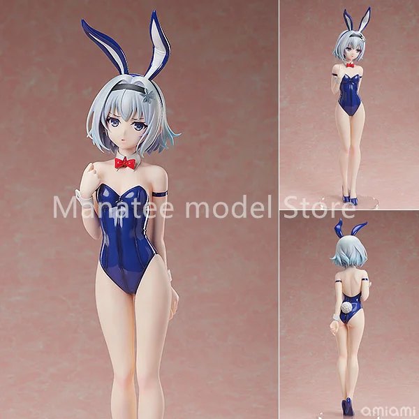 FREEing Original B-style Ryuuou no Oshigoto! Ginko Sora: Bare Leg Bunny 1/4 PVC Action Figure Anime Model Toys Collection Gift