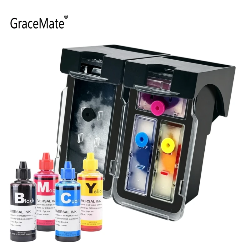 GraceMate PG445 CL446 Replacement Ink Cartridge Compatible For Canon Pixma MG2540 MG2540S MG2440 MG2940 TS3140 TR4540 MX494