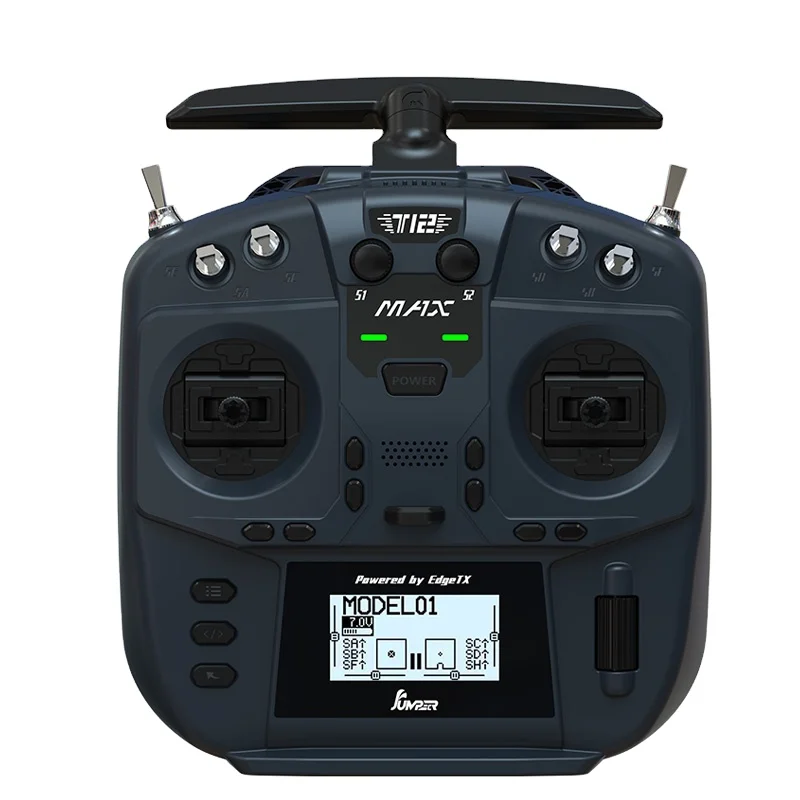 

Jumper T12 MAX Radio Controller VS-M Hall Sensor Gimbals RDC50 2.4GHz Transmitter Remote Control For RC FPV Long Rang