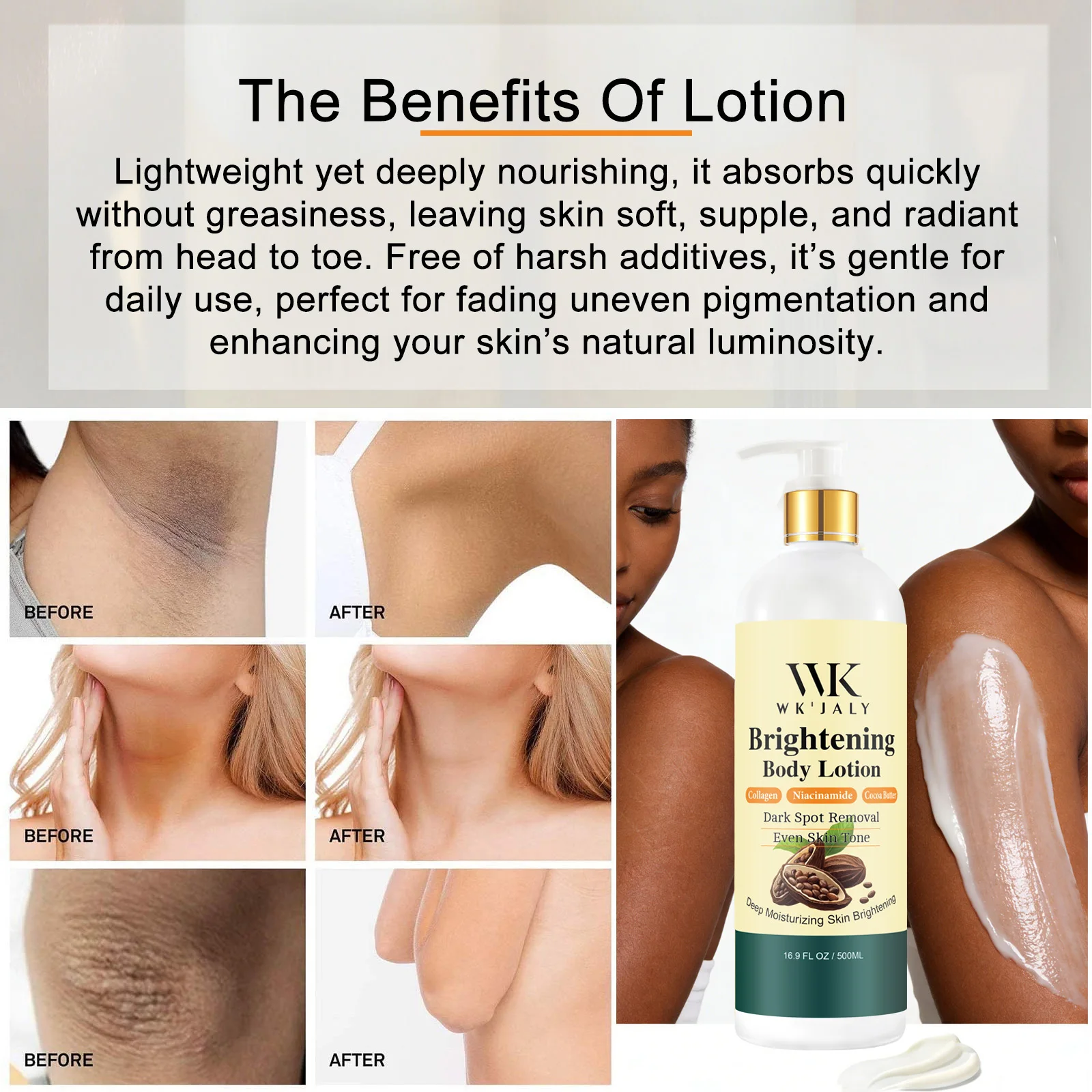 WK JALY Lightening Skin Care K - đánh giá và giá Shea Butter Raw