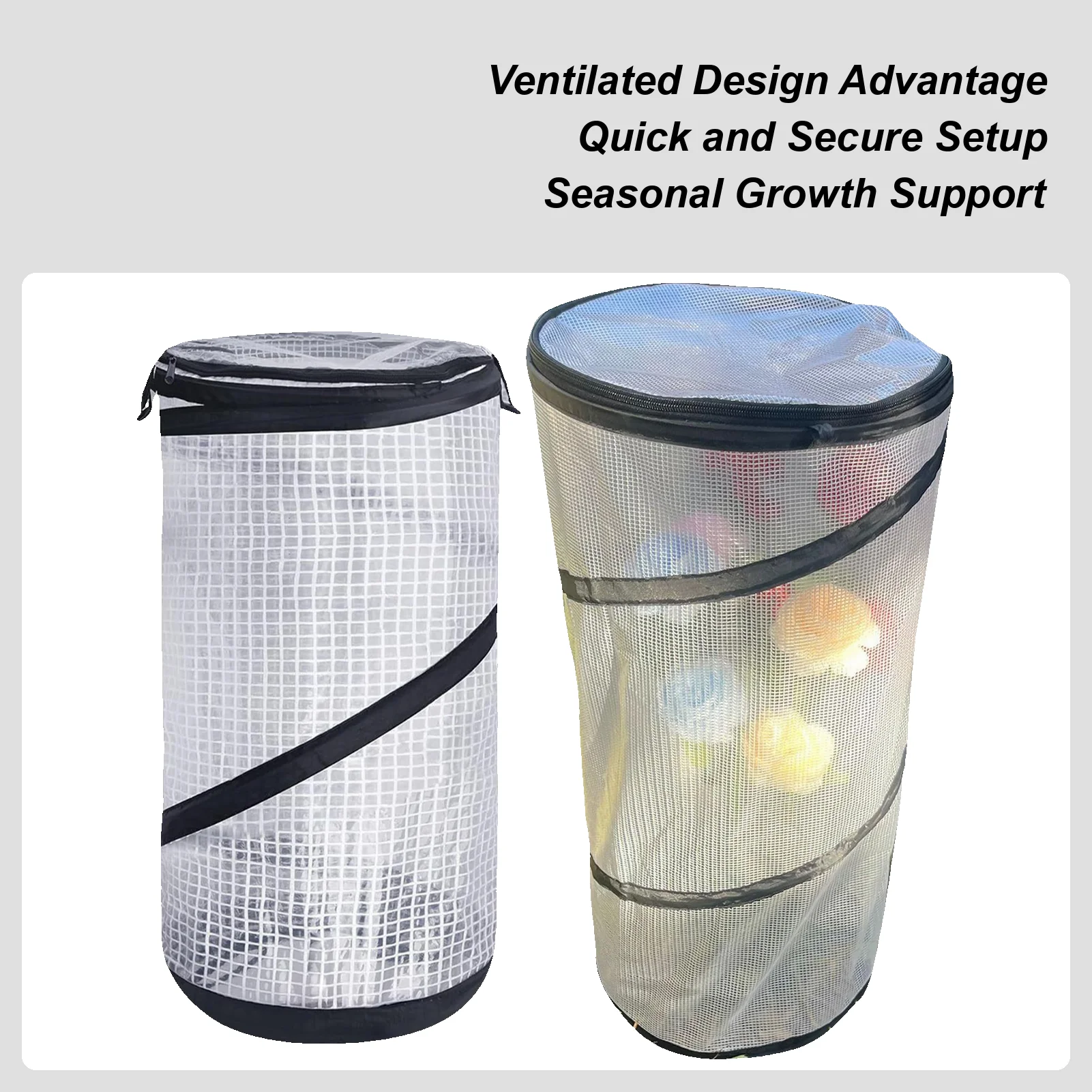 

Зимняя защита от мороза для растений, 2 предмета, защита от замерзания для садовых растений, портативный чехол для утепления цветов для сада, двора, фермы