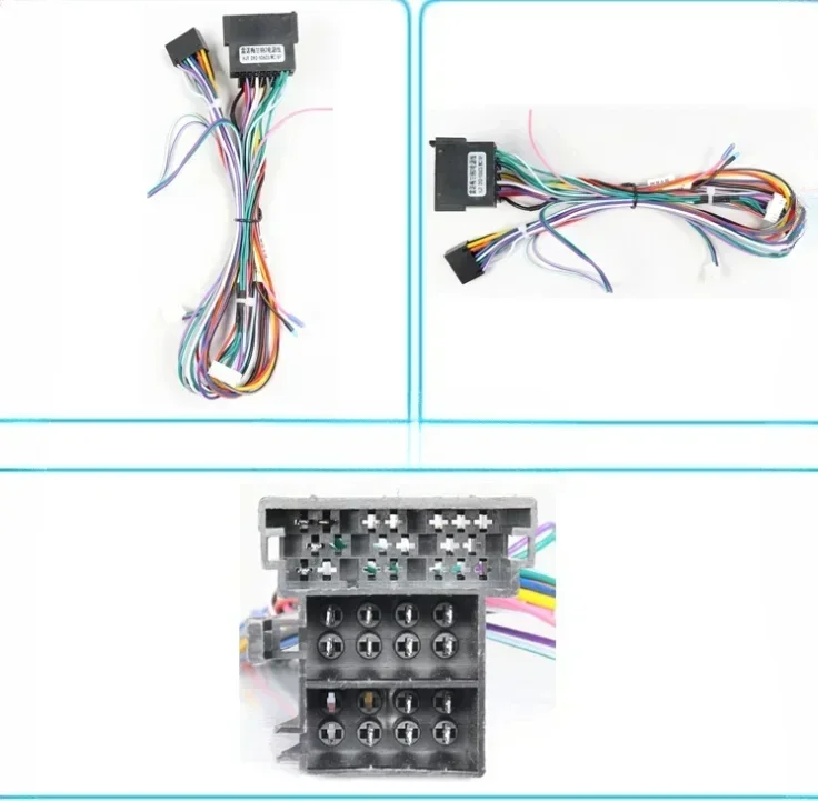 QSZN Car Radio Canbus Box Adaptor LN06.20 For RENAULT MEGANE 2/FLUENCE Power cable Android 2 Din