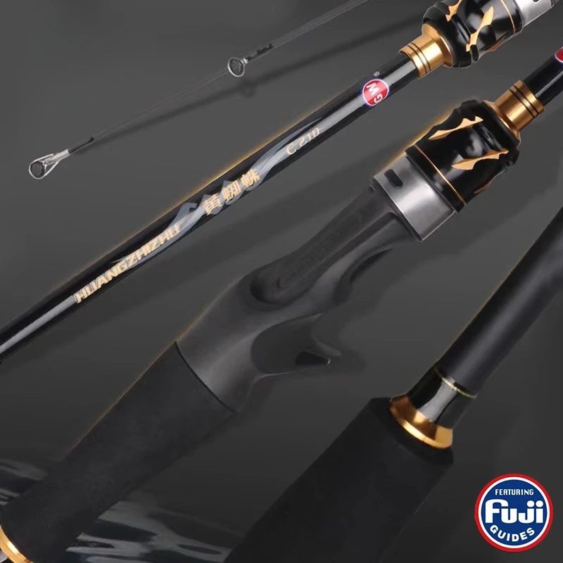 Casting/Spining carbon fiber telescopic fishing rod with Fuji reel seat