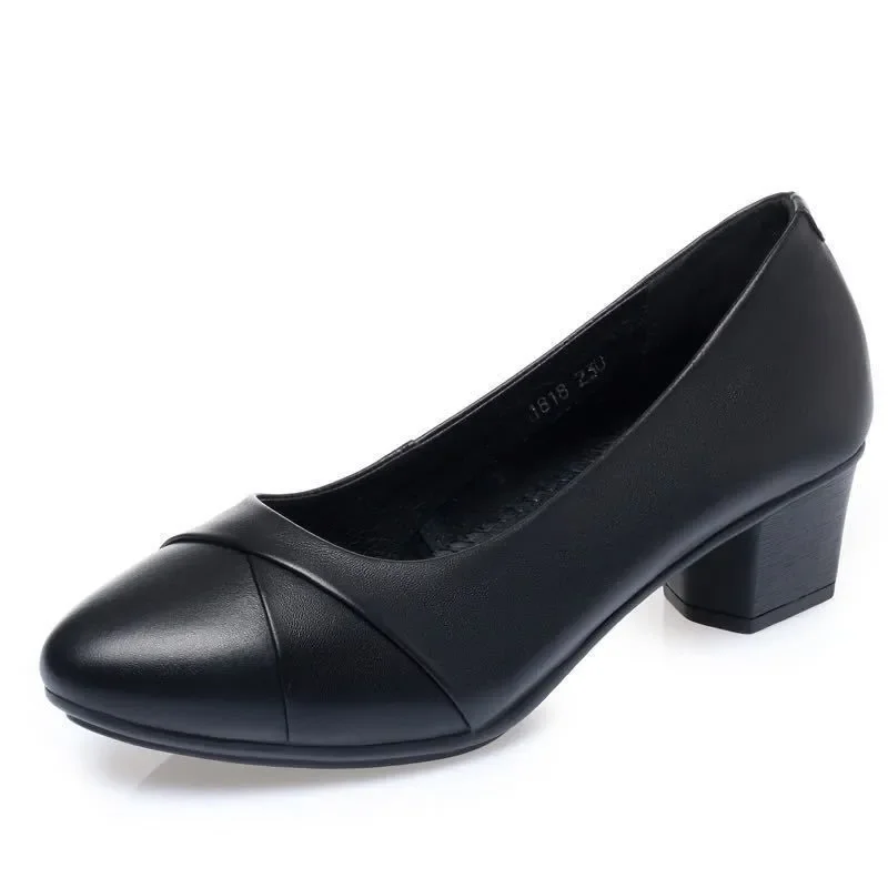 Frauen süße süße leichte Büro Karriere Pumpen Dame elegante europäische stilvolle Slip auf Anti-Rutsch-Arbeit High Heel Schuhe A409