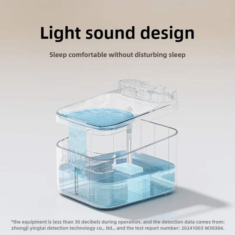 XIAOMI Mijia موزع مياه الحيوانات الأليفة الذكي الجيل الثاني تصميم لاسلكي 3L 4000mA بطارية ليثيوم IPX7 مقاوم للماء يعمل مع تطبيق Mihome