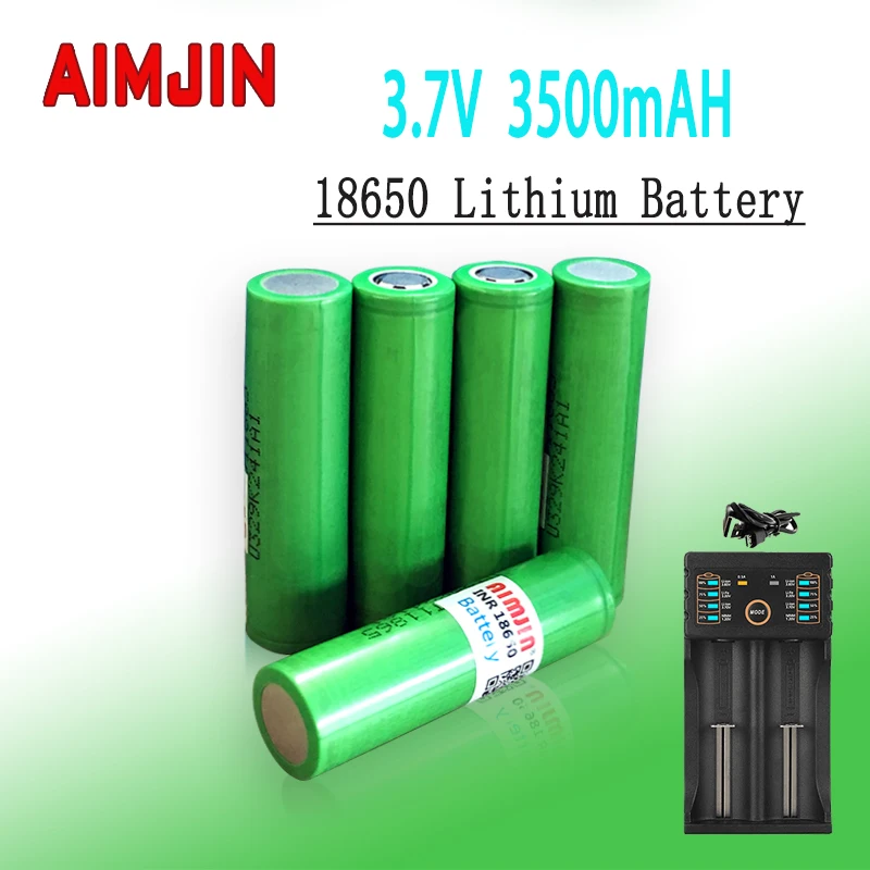 

Large Capacity 18650 Battery Lithium-ion 3.7V 3500MAH Rechargeable Battery Suitable for All Kinds of Electronic Products