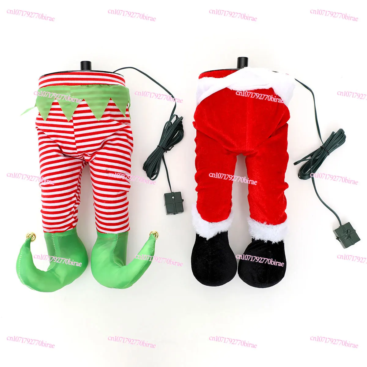 جديد الإبداعية شجرة عيد الميلاد قلادة سوينغ هزة زخرفة عيد الميلاد الديكور المشهد ترتيب السراويل قزم الكهربائية #1