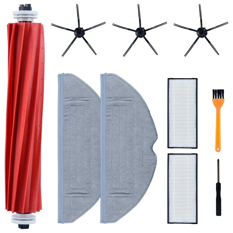 로보락 울트라 진공 청소기용 메인 사이드 브러시 헤파 필터 걸레 천 패드, S7, S7 +, S7 Maxv, S7 Maxv Plus, S7 Maxv