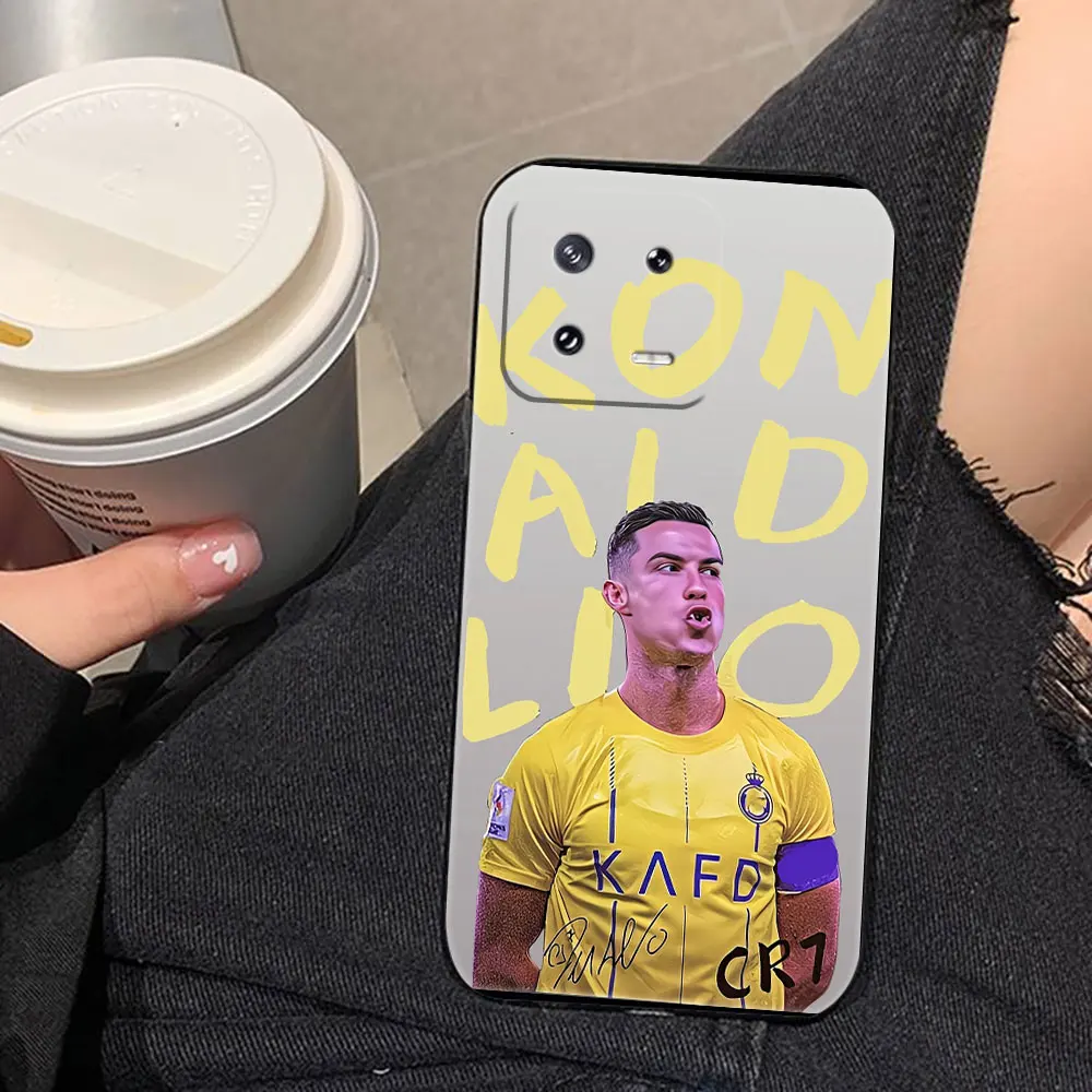 Football Legends C-CR7 Phone Case For Xiaomi 13 12 12T 11 11T 10T 9 LITE POCO F6 F5 F4 F3 M5 M4 M3 X5 X4 X3 GT Case Funda Shell