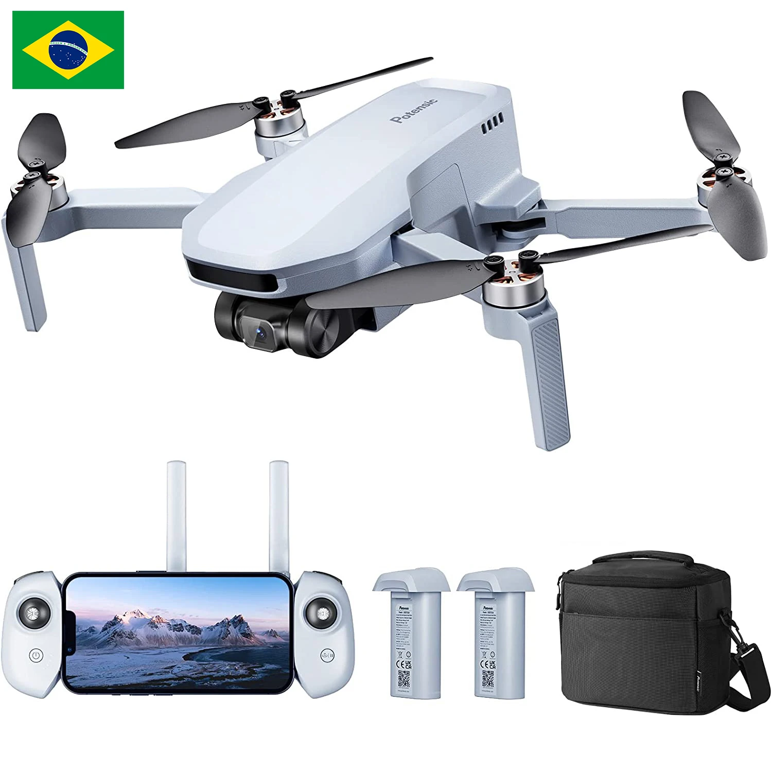 Potensic Single Axis Gimbal 4K GPS Drones Under 249g Max 4-KM for Adults and Beginners ATOM SE