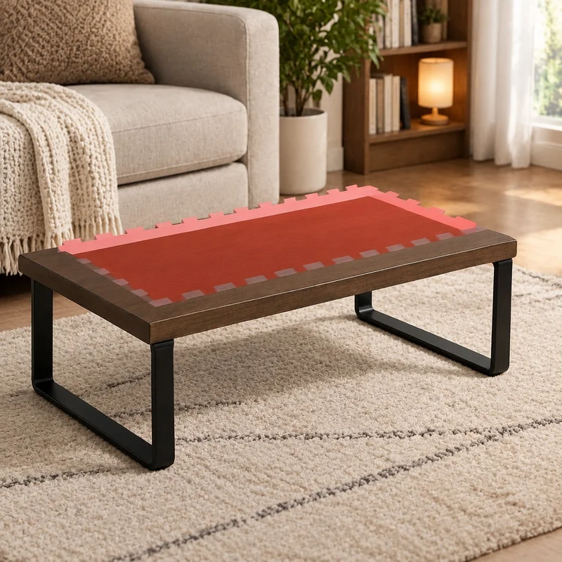 Adjustable Desktop Monitor Riser with Built-in Storage Shelf for Office and Home Workspace