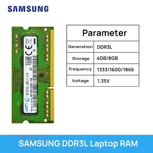Samsung Ddr3L Memoria Para Computadora Portátil 4Gb 8Gb Ram