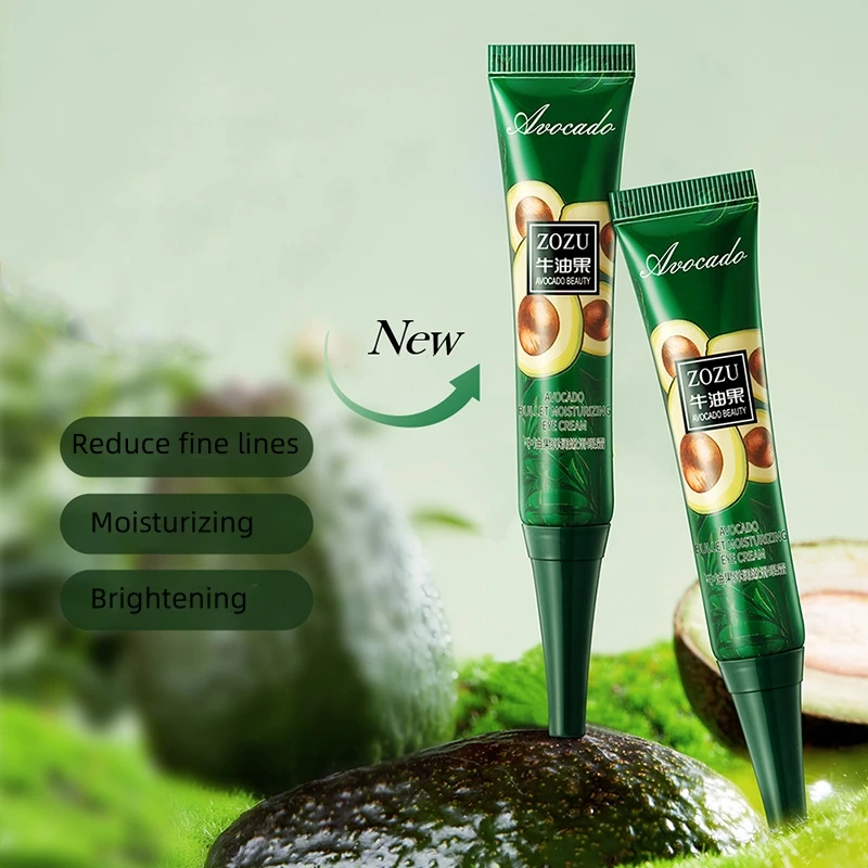 Avocado Eye Cream Instant Remove Wrinkles Anti Dark Circles Removal Eye Bags Puffiness Moisturizing Eyes Care Tighten Under Eye