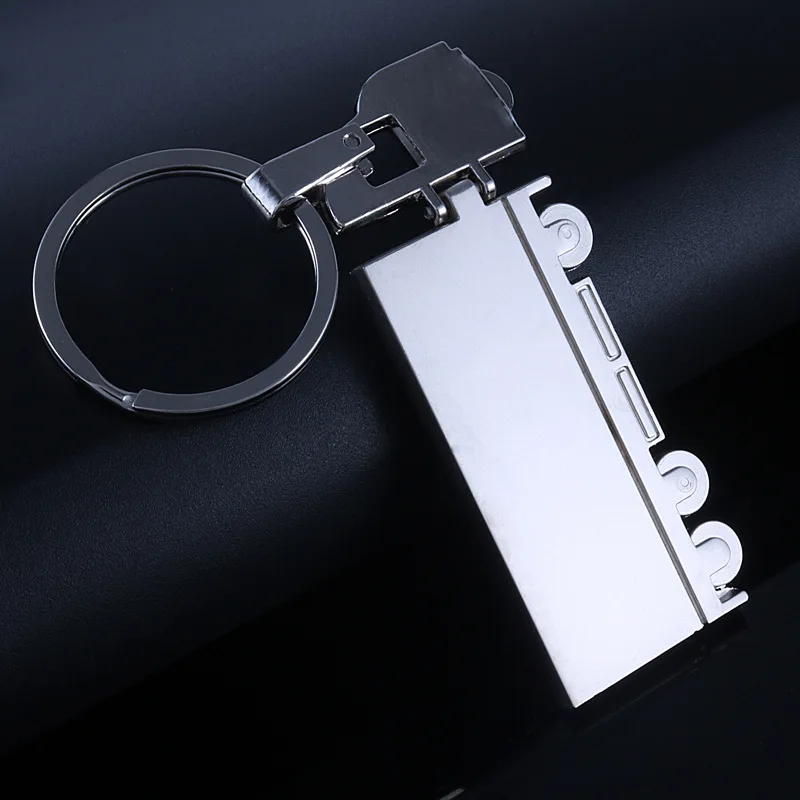 New Large Truck Key Chain Simple Classic Wild Fashion Truck Shape Mini Truck Car Key Ring K5113