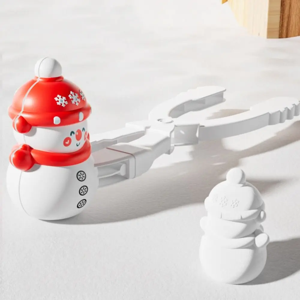 Plastics Winter Snowball Maker Toy Rabbit Anti-slip Handle Snow Duck Ball Making Tool 34cm Portable Snow Sand Ball Making Molds