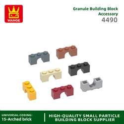 Wange 97Pcs/Lot 4490 Arch 1x3 Building Blocks Moc Accessories Compatible with Brick DIY Children Toys Gift Box