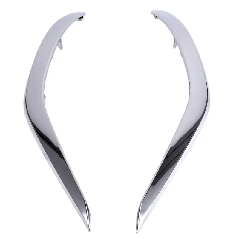 

Chrome Front Bumper Guard Trim Moldings 62075-9UF0A 62074-9UF0A For Nissan Murano 2016-Boom