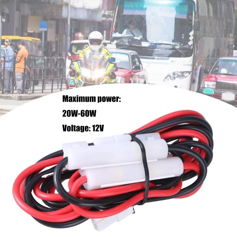 

R1WD Power Cord Cable Radio Power Supply Cable for HYT MD780 MD650