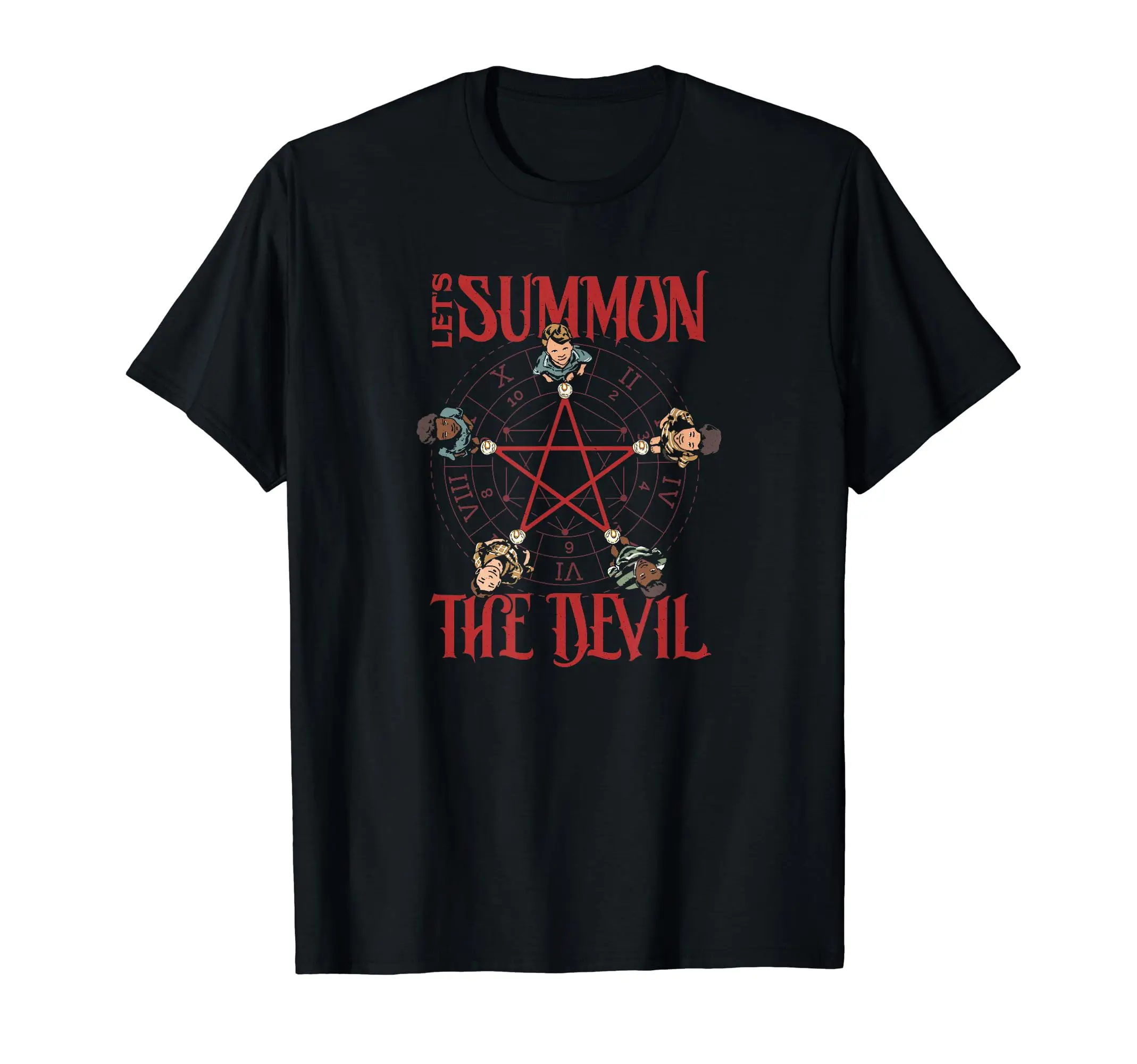 

Let's Summon The Devil Occult Dark T-Shirt