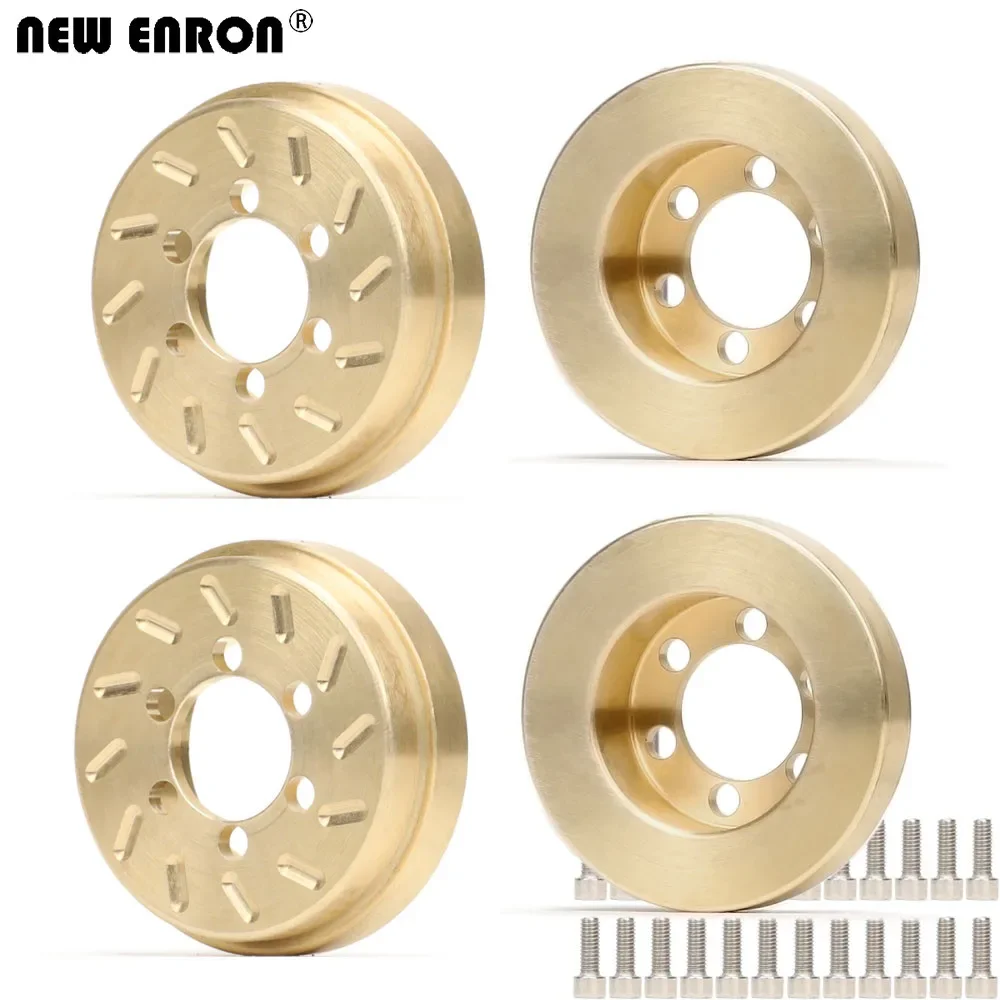 

NEW ENRON Brass Heavy Duty Balancing Counterweights 63/66g for RC Crawler Rock Car 1/10 1.9" 2.2" Axial SCX10 90046 D90 TF2 TRX4