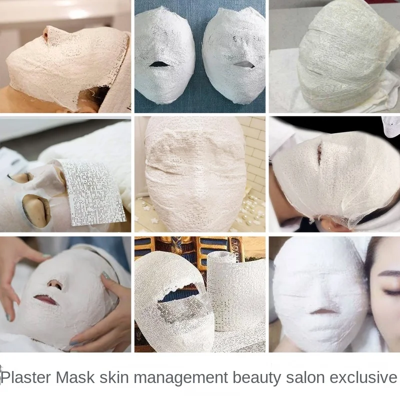 Skin Management Plaster Film Skin Rejuvenation Facial Mask Paper Plaster Hot Film Lifting Bandage Roll v Face Zombie Beauty