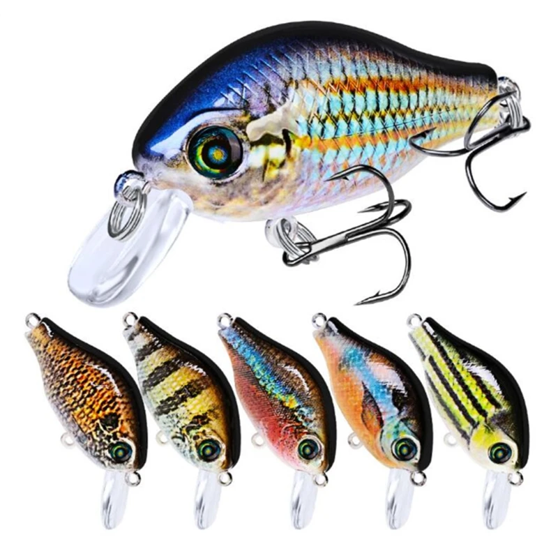 1PCS Minnow Fishing Lure 52mm 8.5g Crankbait Hard Bait Topwater Artificial Wobbler Bass Japan Fly Fishing Accessories