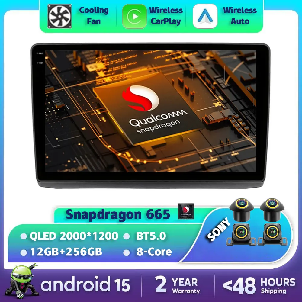 

Android 15 Car Radio For Opel Vivaro Renault Trafic X83 2001 - 2010 Multimedia Video Player Qualcomm Head Unit 2DIN GPS NAVI BT