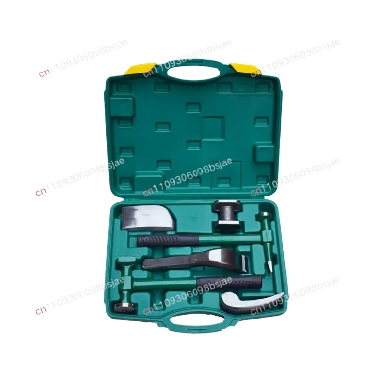 Sheet metal pad iron, sheet metal hammer set, car shaping hammer, iron hammer, sheet metal tool called iron lining iron