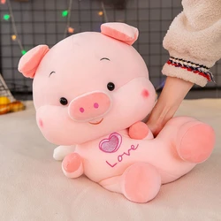 20cm Small And Delicate Angel Lucky Pig Plush Toy Lucky And Love To Sleep With Sitting Soft Doll Festival Gifts For Children